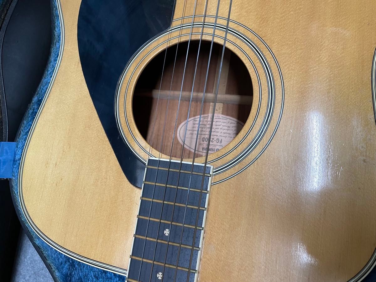YAMAHA FG-250D アコースティックギター ハードケース付き 中古 動作