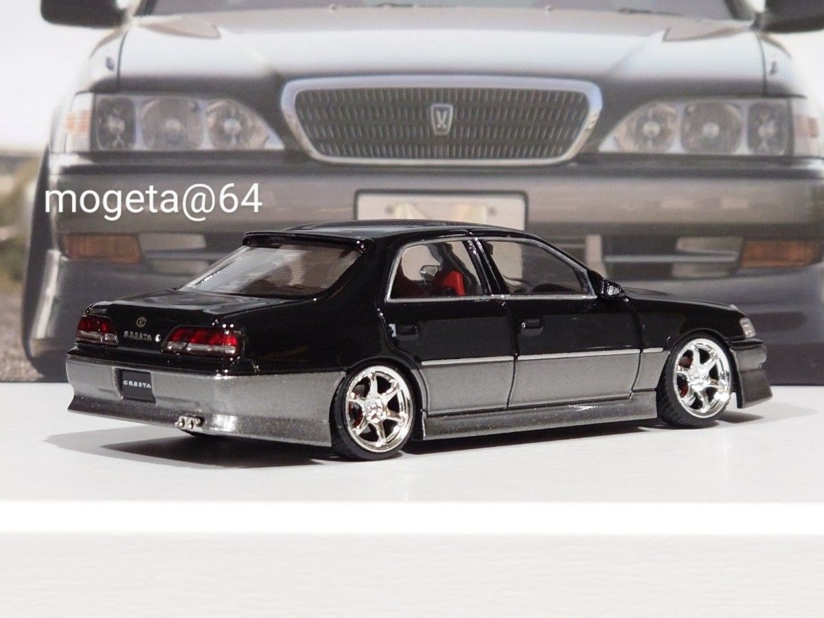 999台限定】MORTAL 1/64 TOYOTA CRESTA JZX100 クレスタ ルラーンG