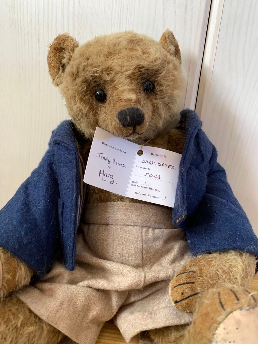 フォーゲットミーノット 海外作家 アーティストテディベア メアリー