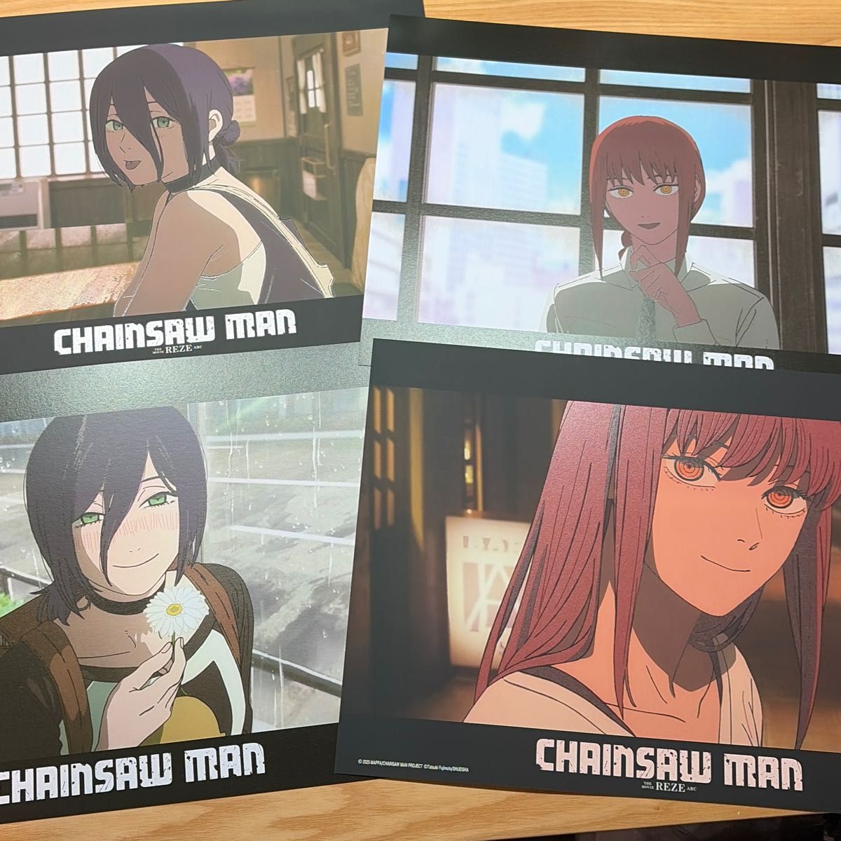 台湾限定 マキマ 夜光/香り レゼ 夜光/香り 特殊加工A3ポスター