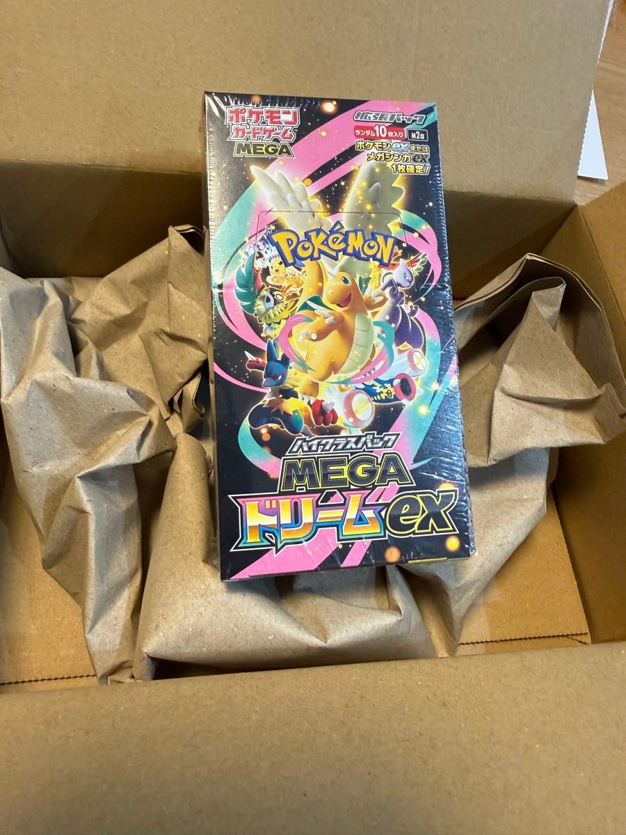 シュリンク付き ポケモンカードゲーム MEGAドリームex ハイクラス