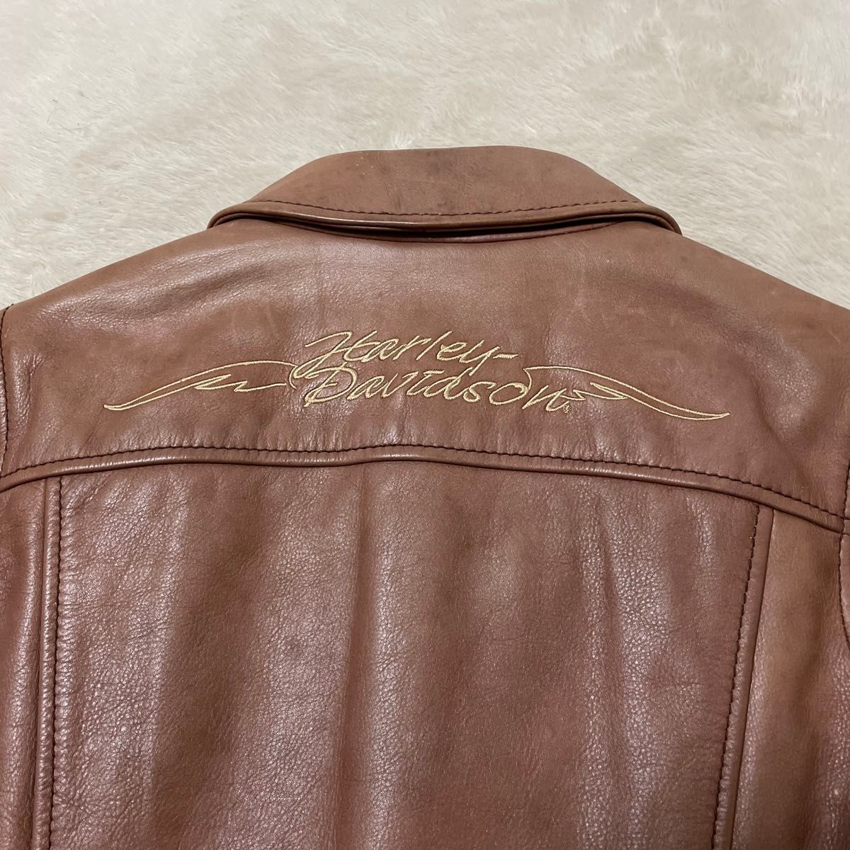 タグ付】HARLEY DAVIDSON ハーレーダビッドソン ライダースジャケット