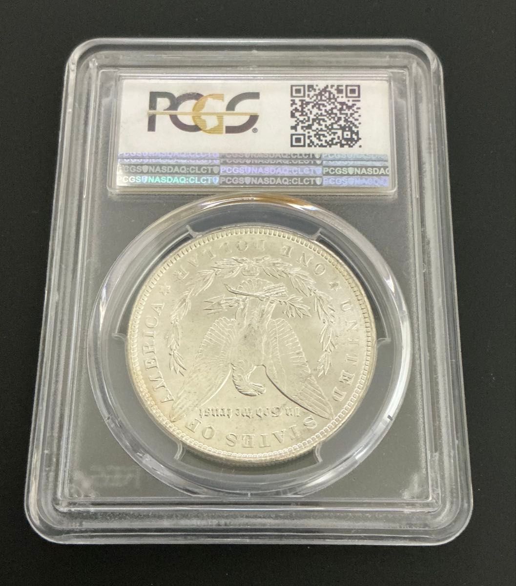 1900年 モルガンダラー 銀貨 PCGS MS63 未使用 高評価 1ドル 資産