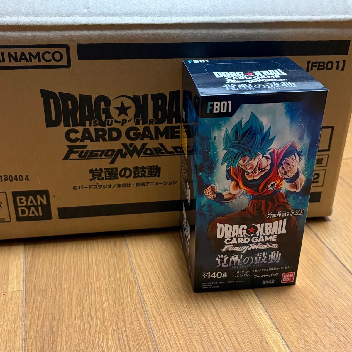 覚醒の鼓動 開封済みカートン 12BOX 未開封 ドラゴンボール カード