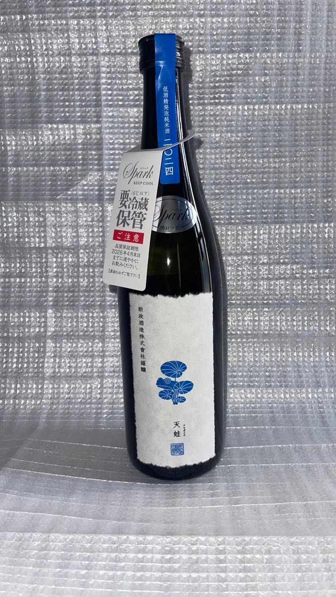 新政 低酒精純米酒 天蛙 Spark 2024 品質保証期限2026年4月末日｜Yahoo