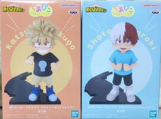 新品未開封 僕のヒーローアカデミア ちあぴこ フィギュア 爆豪勝己 轟