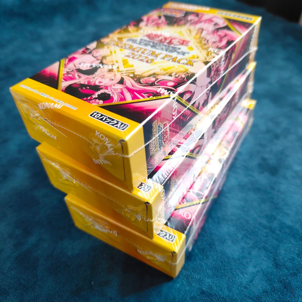 新品未開封】ジャンプフェスタ限定 遊戯王 プレミアムパック2026 3BOX