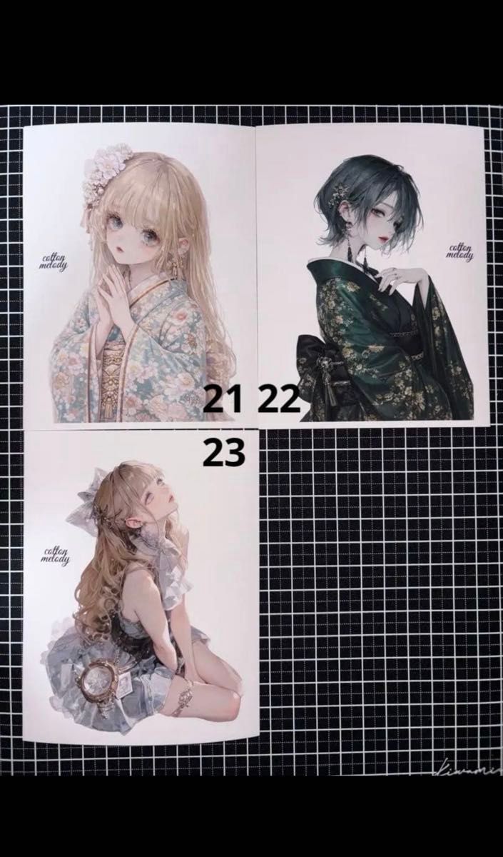 cotton melody 様 人物ステッカー バラ売り｜Yahoo!フリマ（旧PayPay