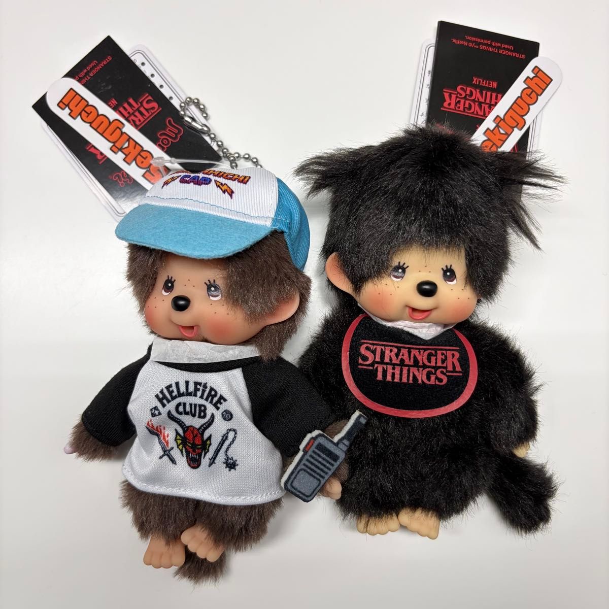 モンチッチ× ストレンジャーシングス コラボ キーチェーン ぬいぐるみ