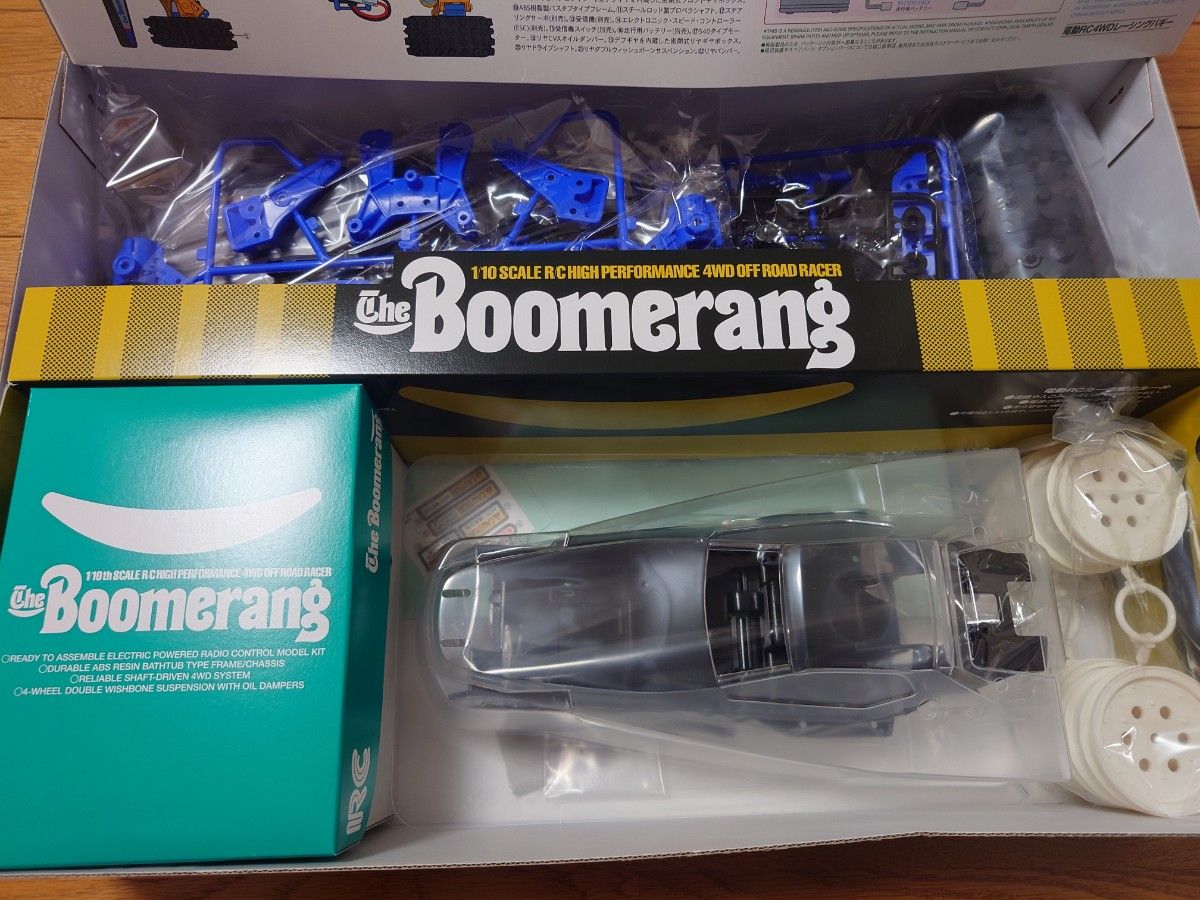 タミヤ 1/10 電動RC4輪駆動レーシングバギー ブーメラン 4WD｜Yahoo