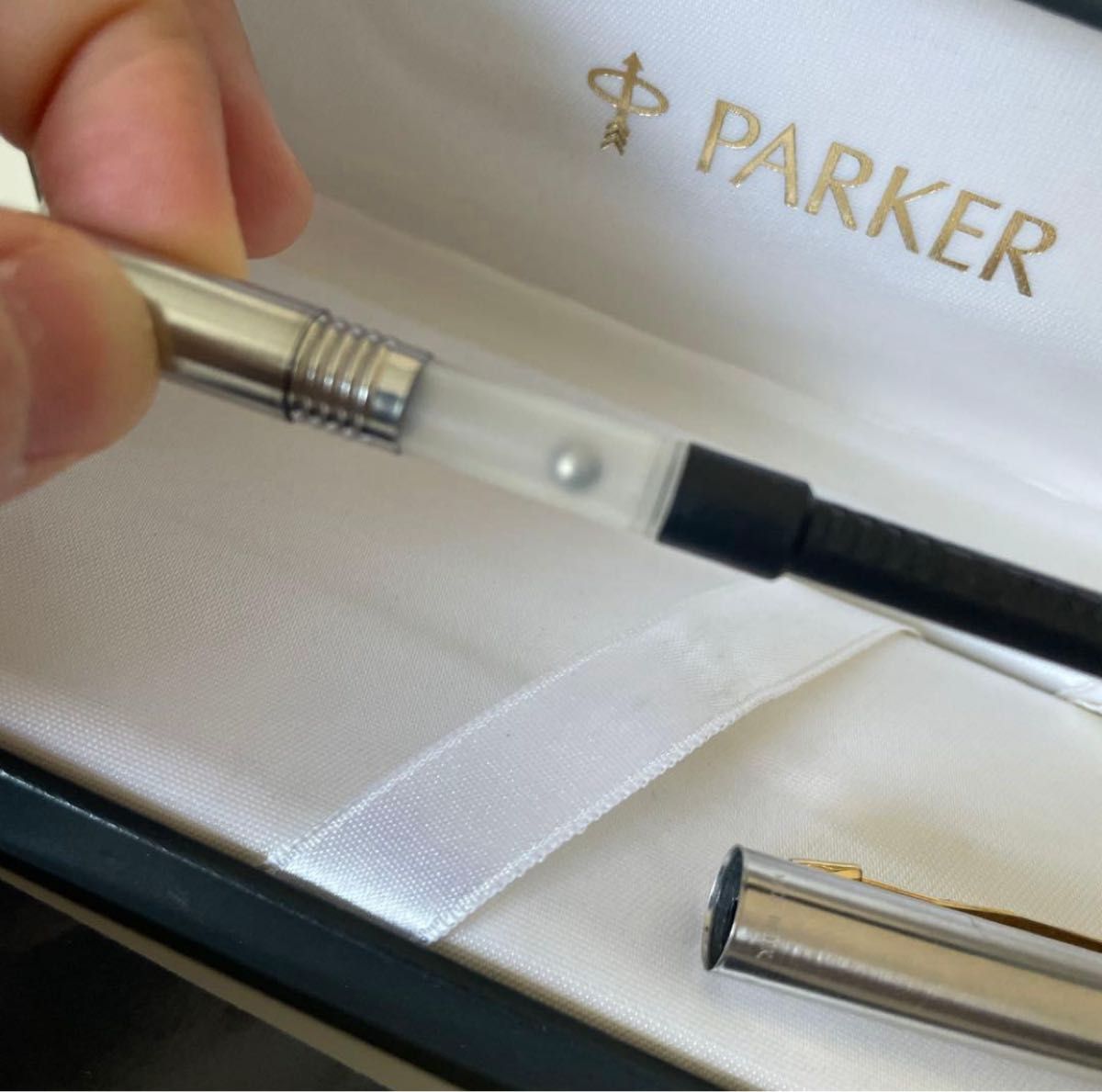 PARKER メタル万年筆 専用ケース付き PARKER ボールペン 万年筆
