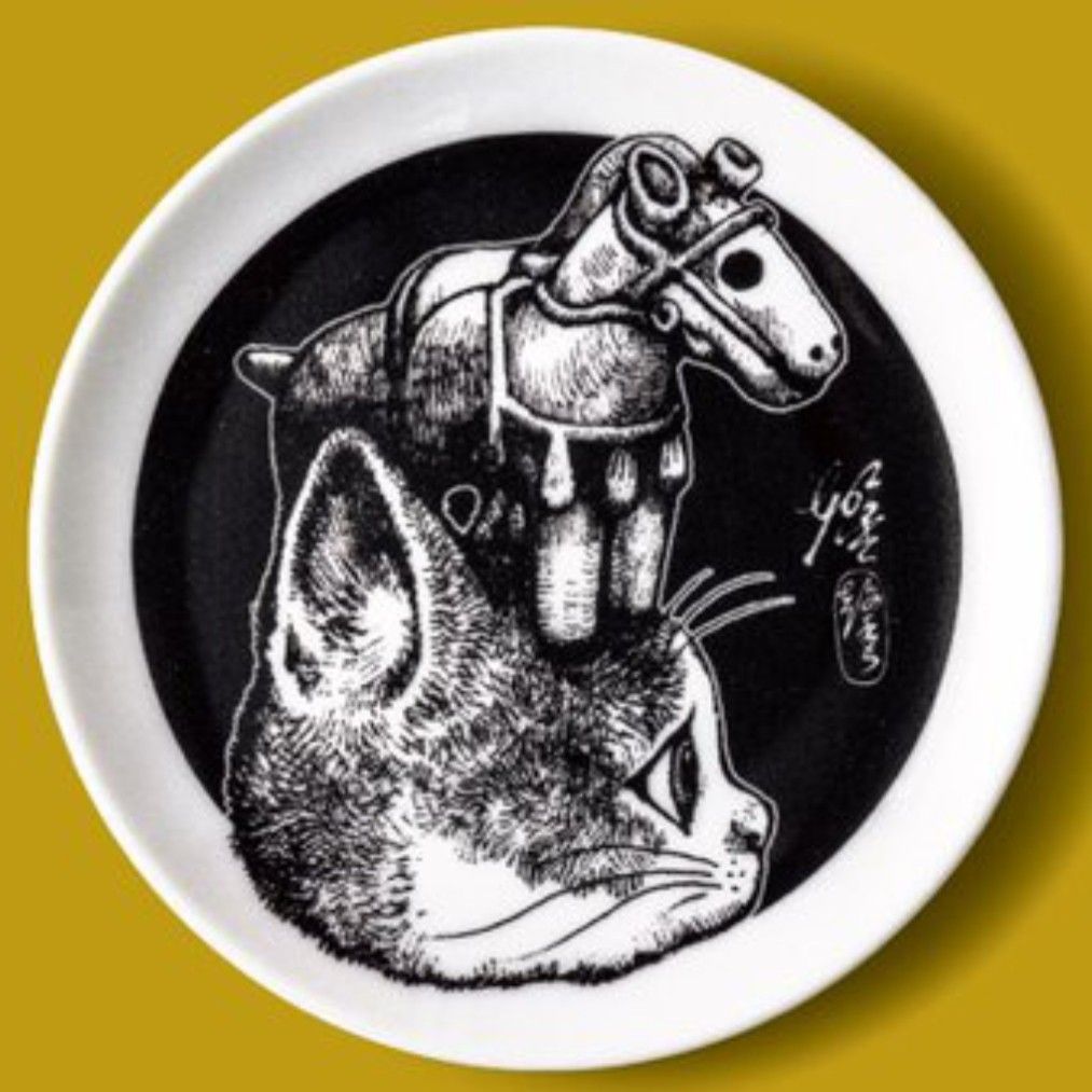 ヒグチユウコ ノベルティ 虎皿 5種セット ヒグチユウコ ボリス雑貨店