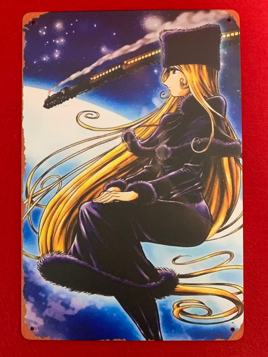 銀河鉄道999 メーテル ポスター 金属製 30X20cm 松本零士｜Yahoo