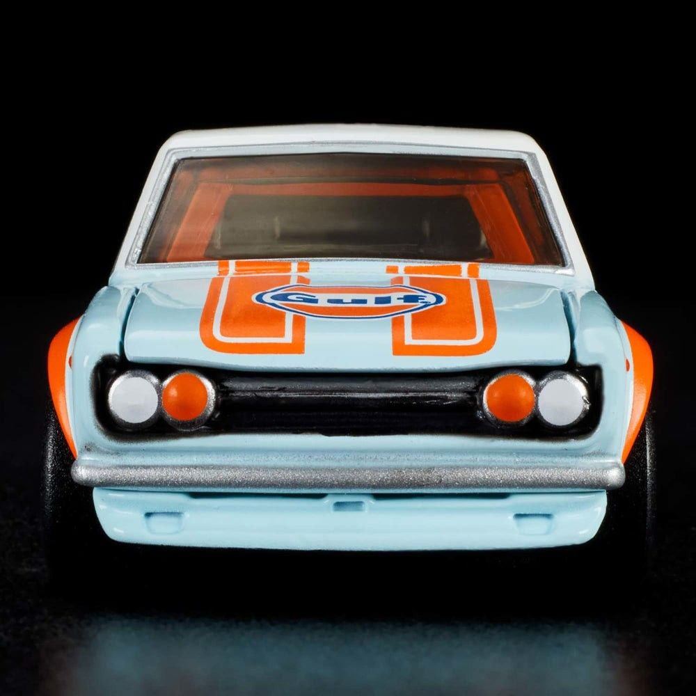 1/64 ホットウィール RLC限定 DATSUN 510 Gulf ガルフ ブルーバード