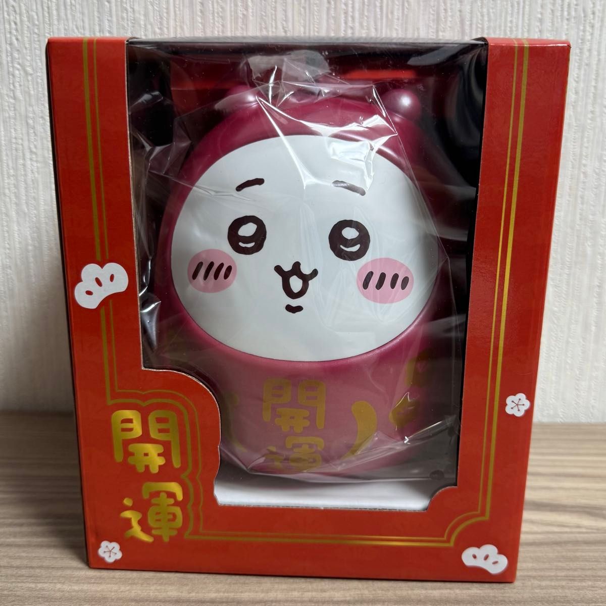 ちいかわ ダルマ型 貯金箱 ハチワレ 台湾 セブンイレブン コンビニ