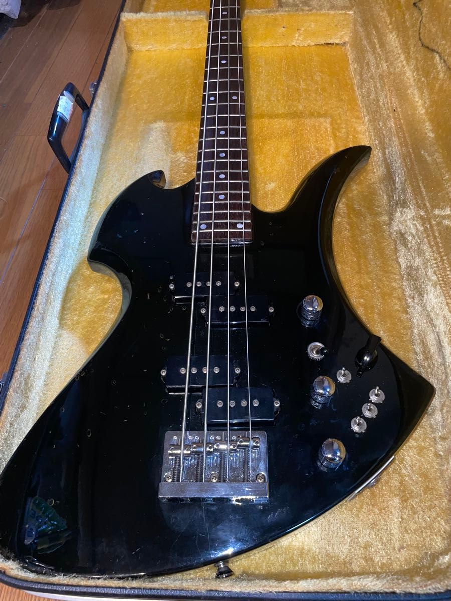 FERNANDES BURNY MB-90 スルーネック アクティブベース 1994年以降 黒