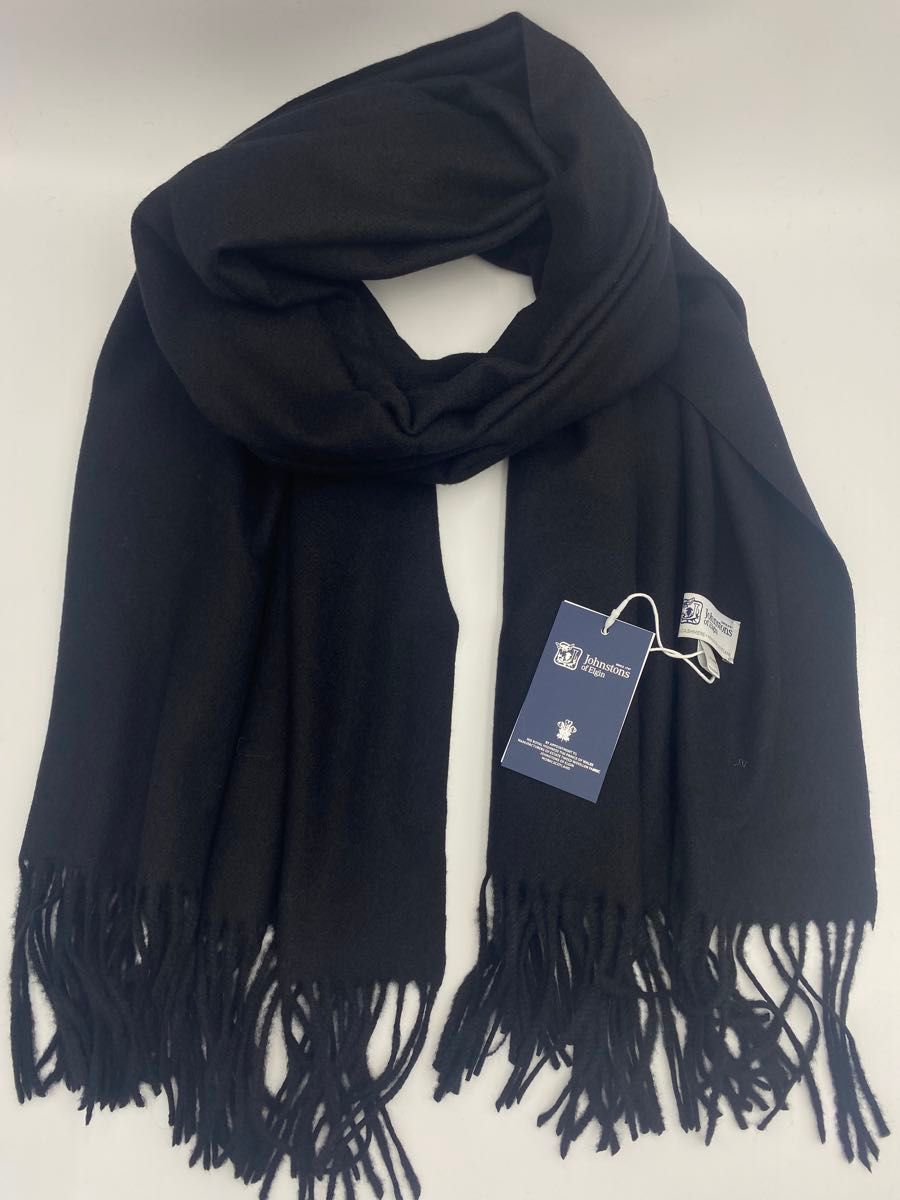 JOHNSTONS ジョンストンズ マフラー 大判プレーンスカーフ ストール