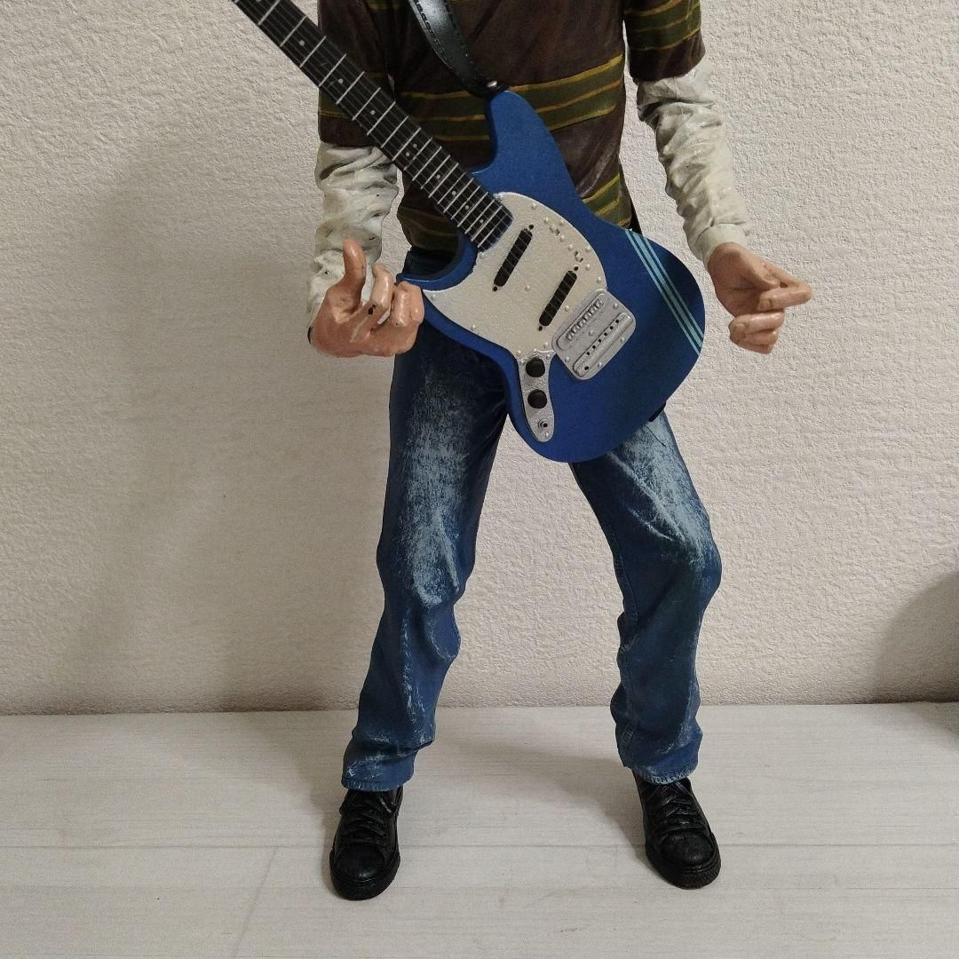 Cobain 18インチ フィギュアNECA 2007外箱付動作確認済 Kurt Cobain 18