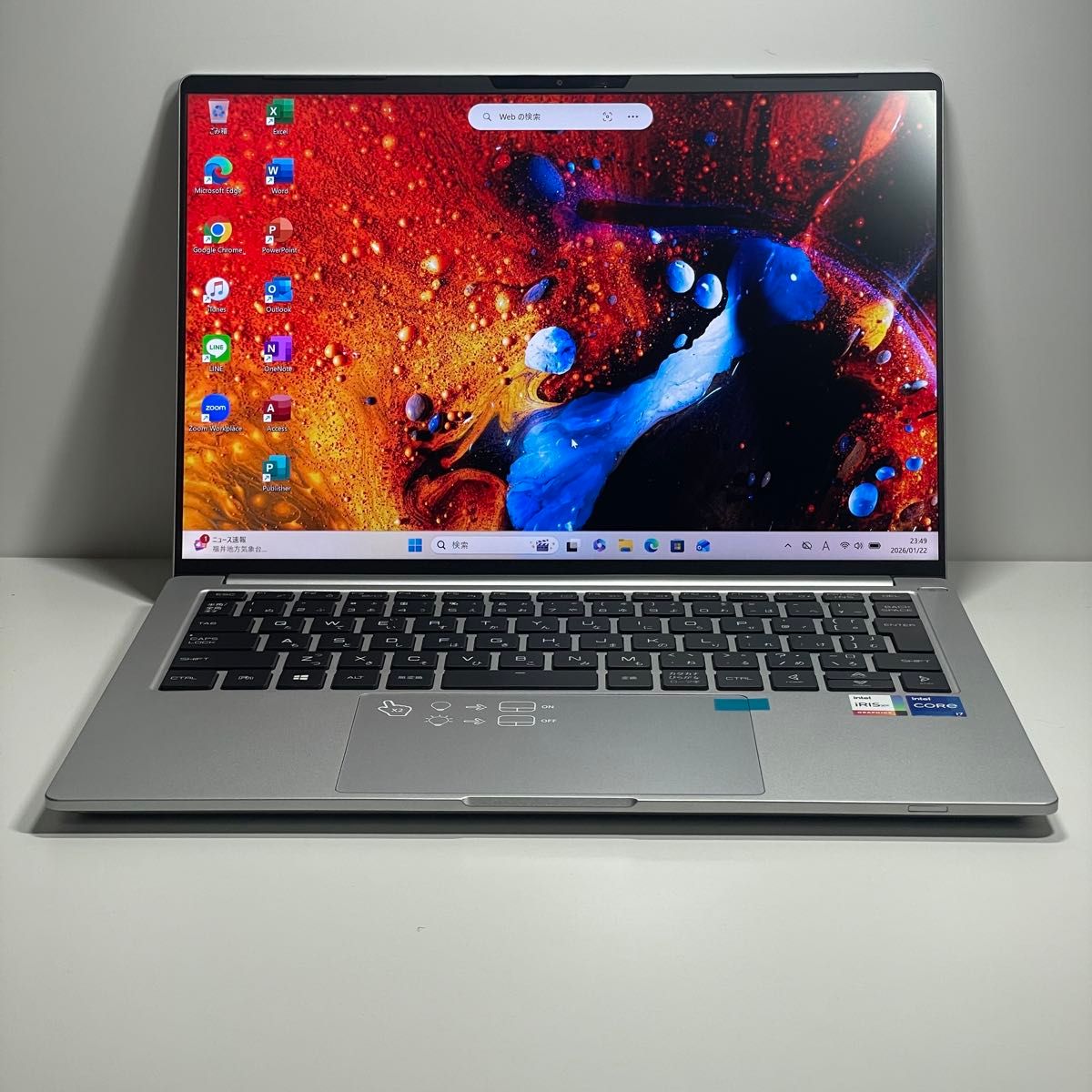 第11世代i7 マウス DAIV 4P ノートPC メモリ32GB SSD512GB ノート