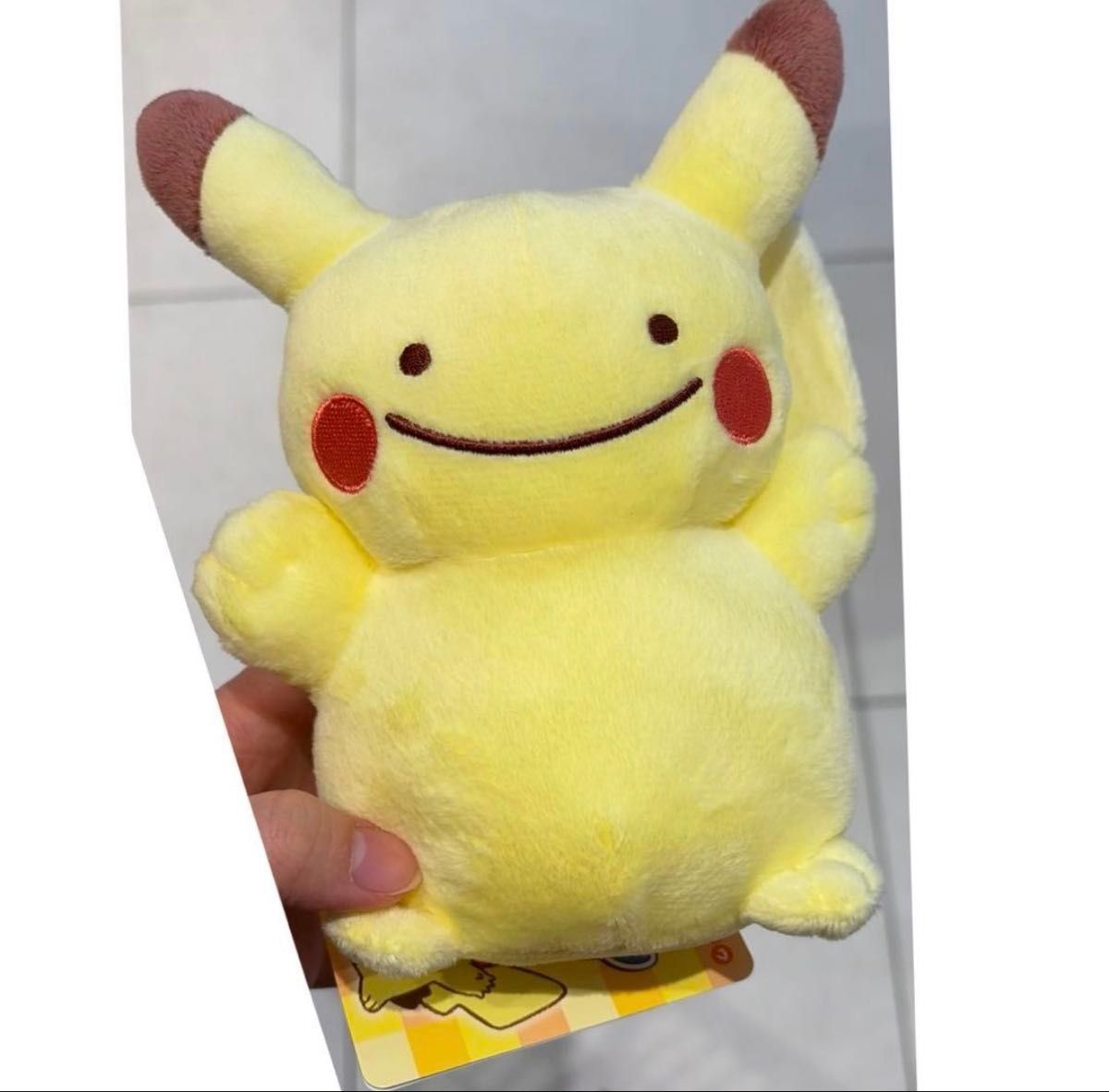 ポケモンセンター ぬいぐるみ へんしん メタモン ピカチュウ メタモン