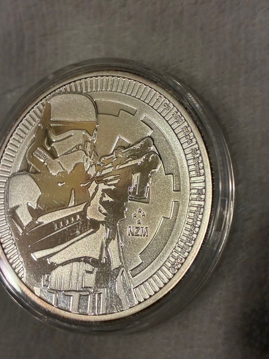 2018年 スターウォーズ ストームトルーパー シルバー 銀貨1オンス 2018