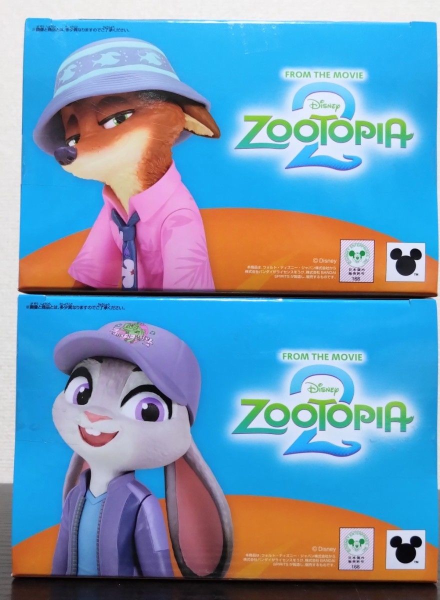 ズートピア2 モニタートップフィギュア ジュディ ホップス ニック