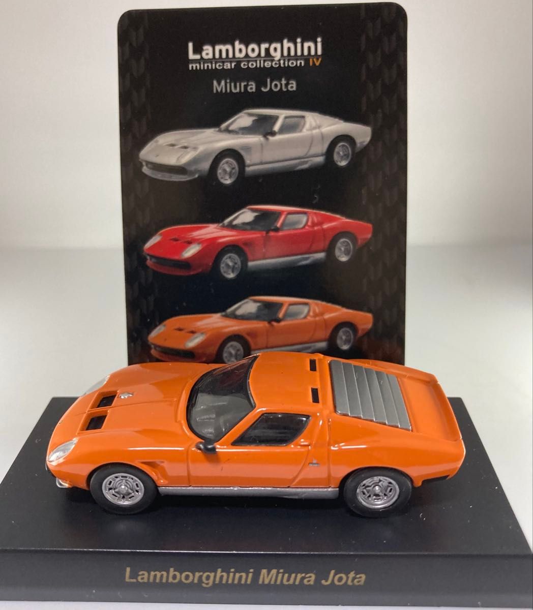 京商 1/64 Lamborghini minicar collection IV Miura Jota