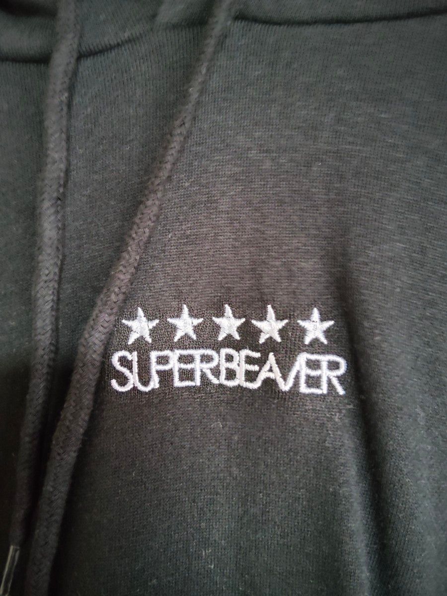 未使用品 SUPER BEAVER ビックシルエットパーカー 黒 Lサイズ｜Yahoo