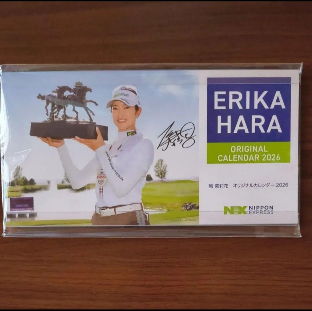 新品未使用】原英莉花 卓上カレンダー 2026 女子ゴルフ｜Yahoo!フリマ
