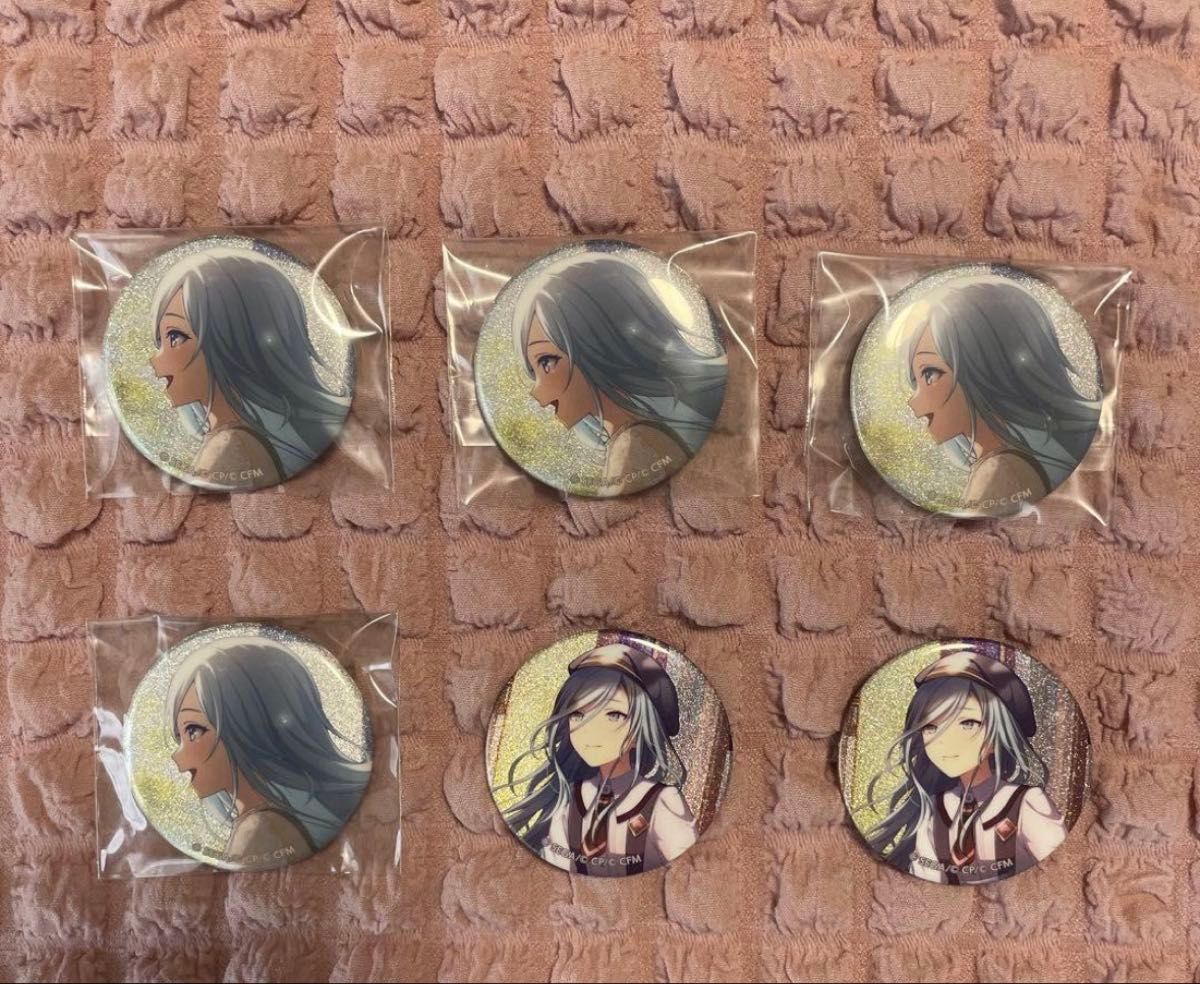 プロセカ グリッター缶バッジ グリ缶 32A もも鍵 日野森雫 80点