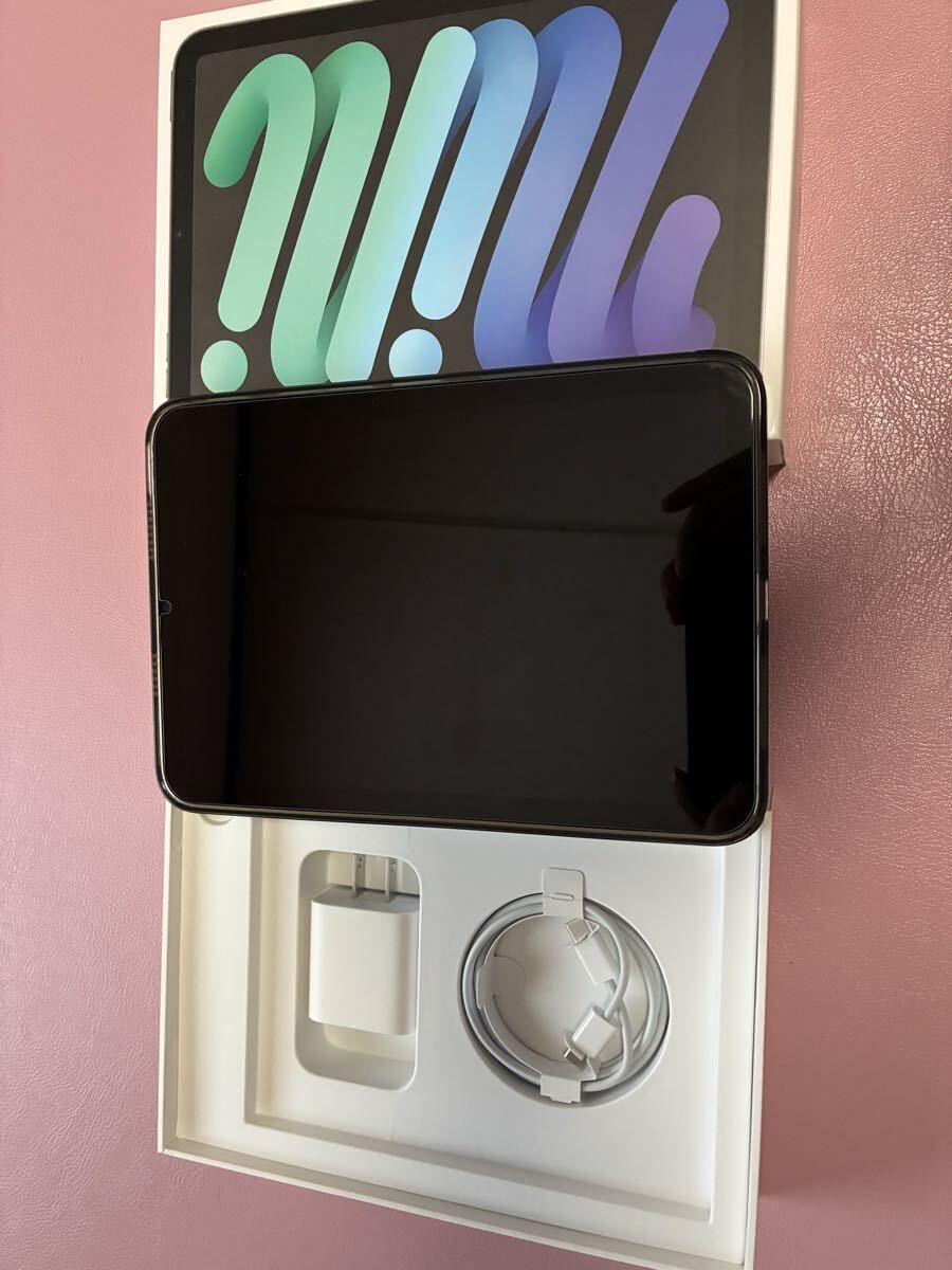 Apple iPad mini 第6世代 64GB スペースグレイ WiFi+Cellular セルラー