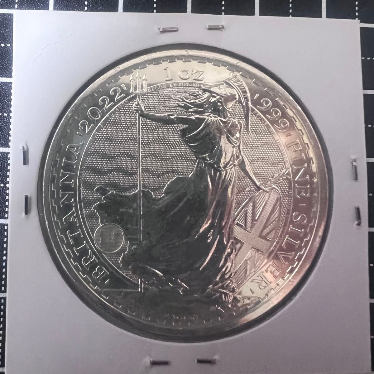 2022年 イギリス ブリタニア銀貨 1オンス 純銀 999｜Yahoo!フリマ（旧