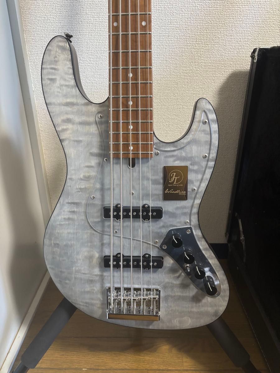 最終値下げBacchus WL5-QM-AC RSM/M CHGS 5弦ベース ジャズベース