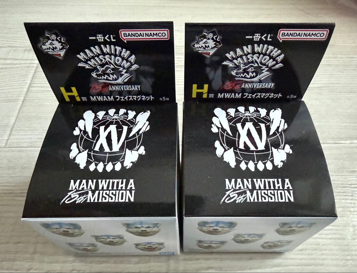 MAN WITH ストア A MISSION 一番くじ マグネット5点 MWAM 一番くじ H賞