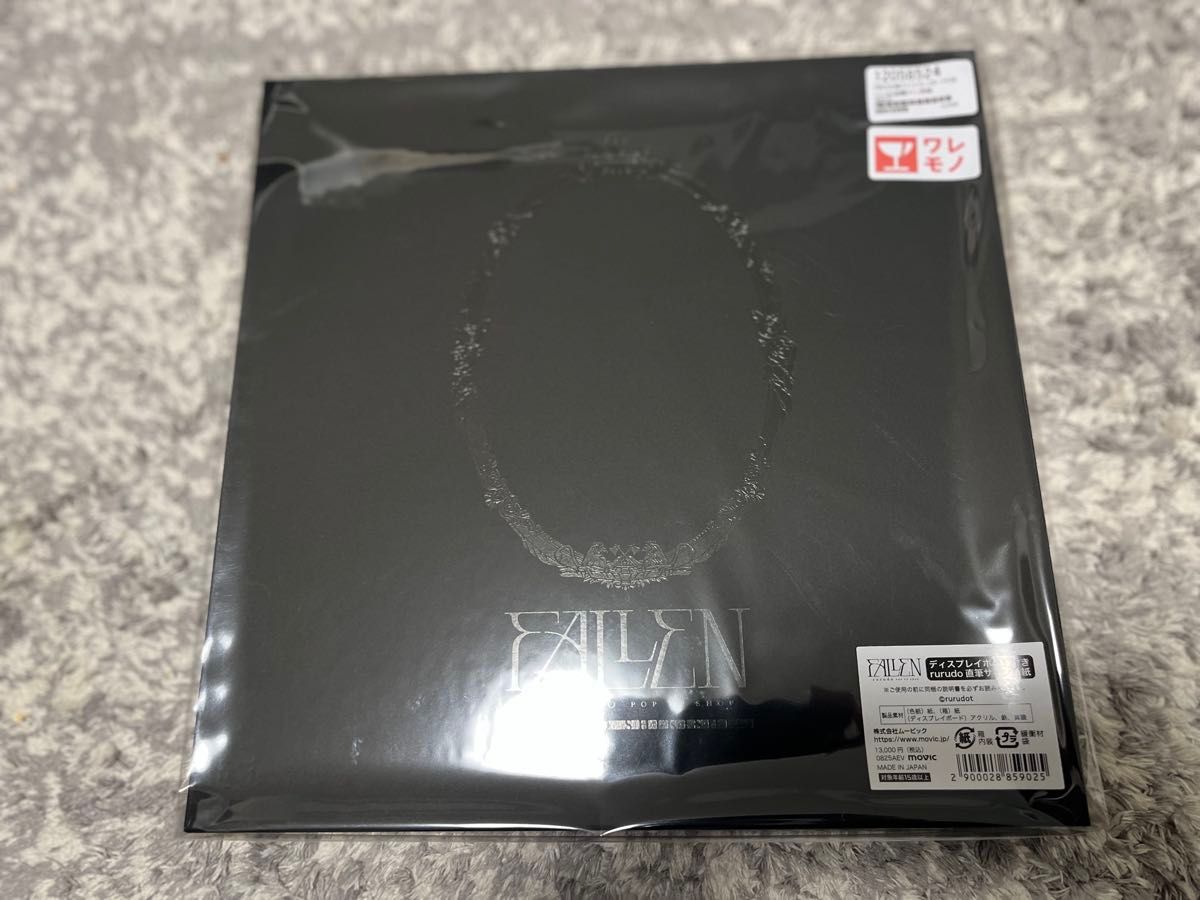 直筆サイン入り】希少 rurudo ディスプレイボード付きサイン色紙