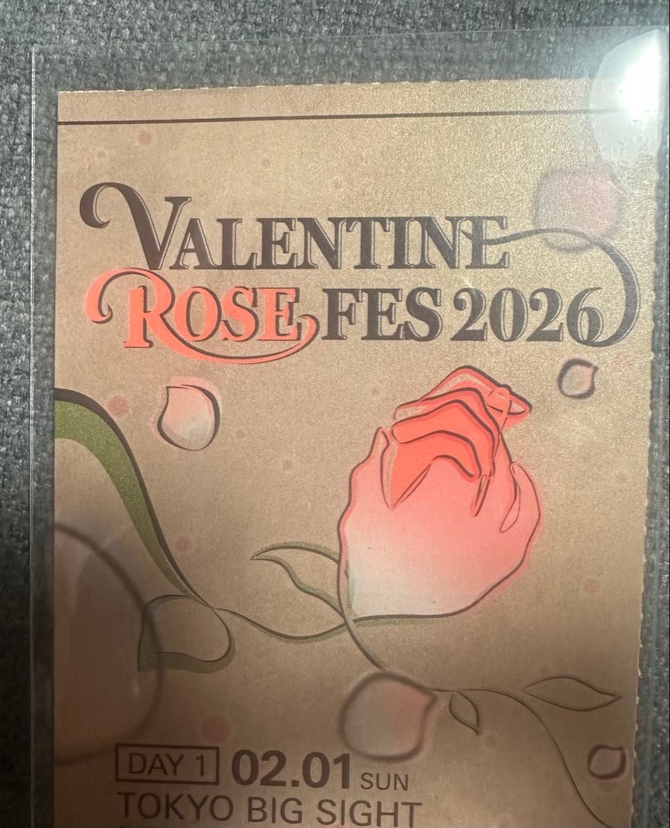 2/1 VALENTINE ROSE FES 西4 サークルチケット サーチケ サクチケ