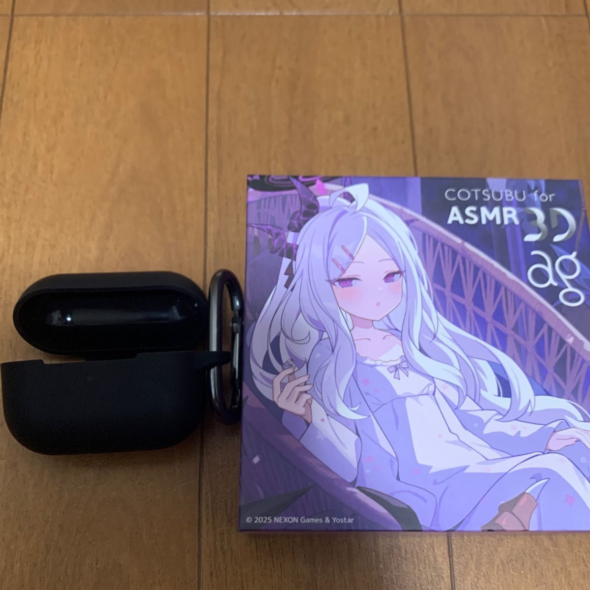 Blue Archive COTSUBU for ASMR 3D ヒナ イヤホン ケース ブルー
