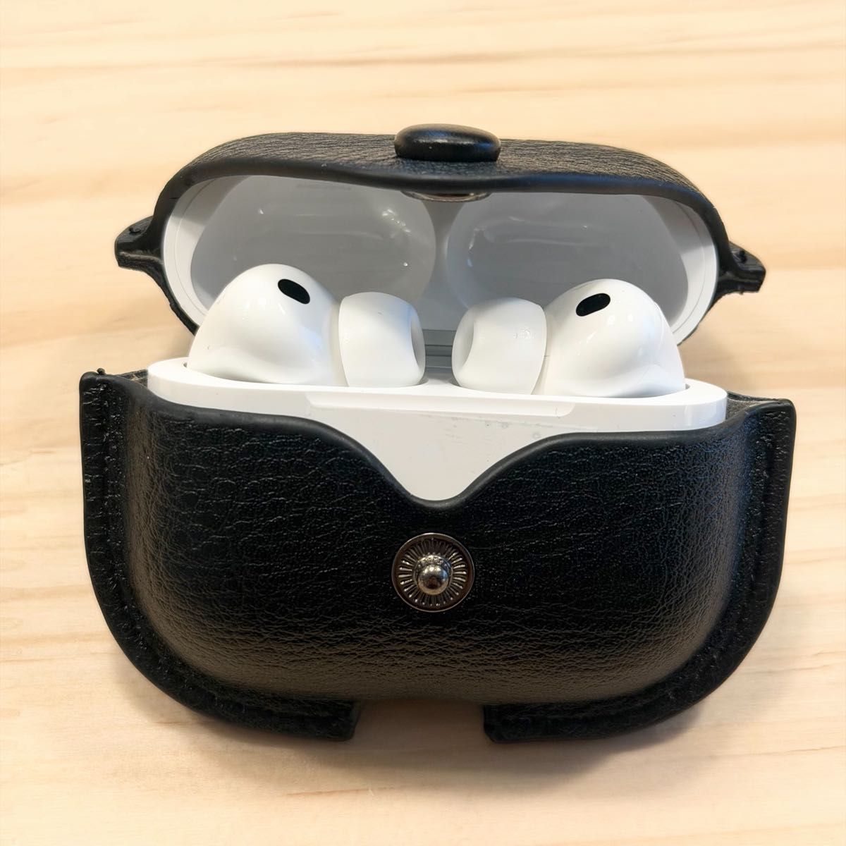 AirPods Pro 3 レザーケース ブラック カラビナ付き｜Yahoo!フリマ（旧