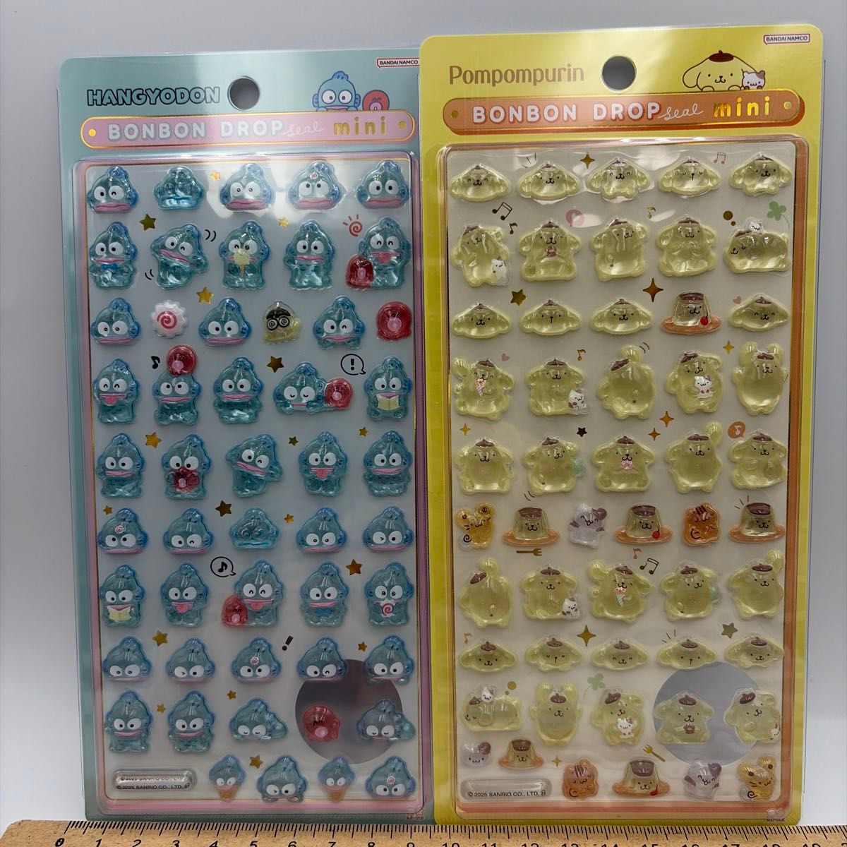 新品 ボンボンドロップシール サンリオミニ 全8種類 コンプリート