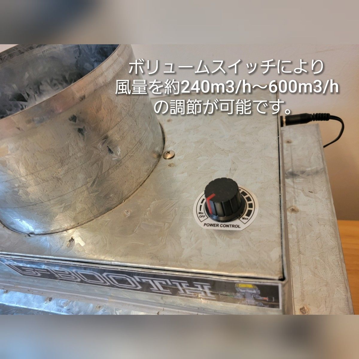 塗装ブースG-BOOTH S400 最新11月発売 研磨排気可能モデル 最大風量