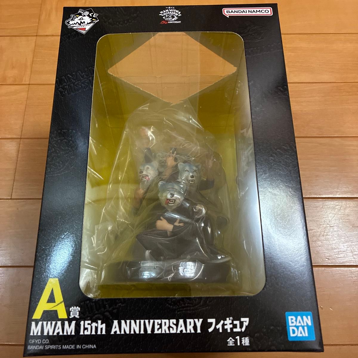 一番くじ MAN WITH A MISSION 15th ANNIVERSARY A賞 MWAM 15th