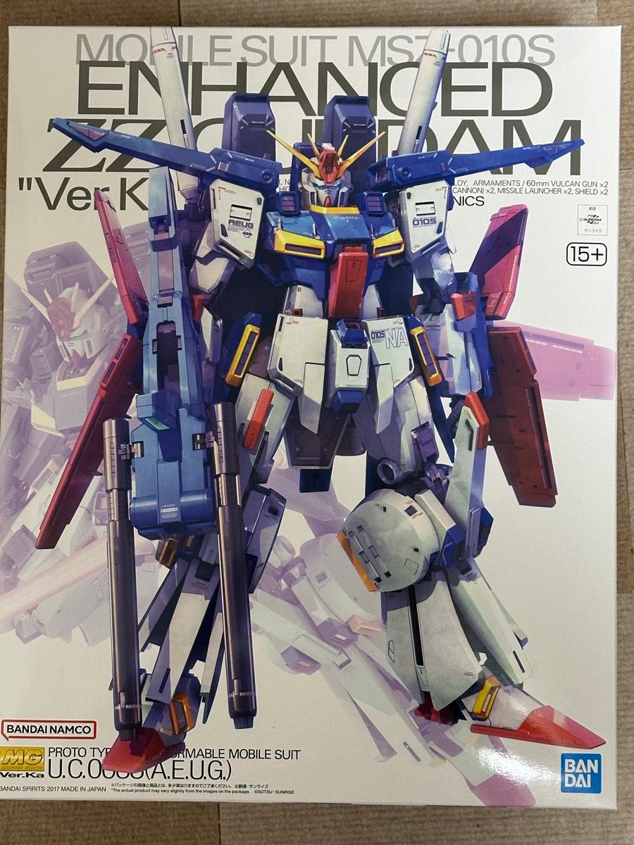 MG 1/100 強化型 ZZ GUNDAM 