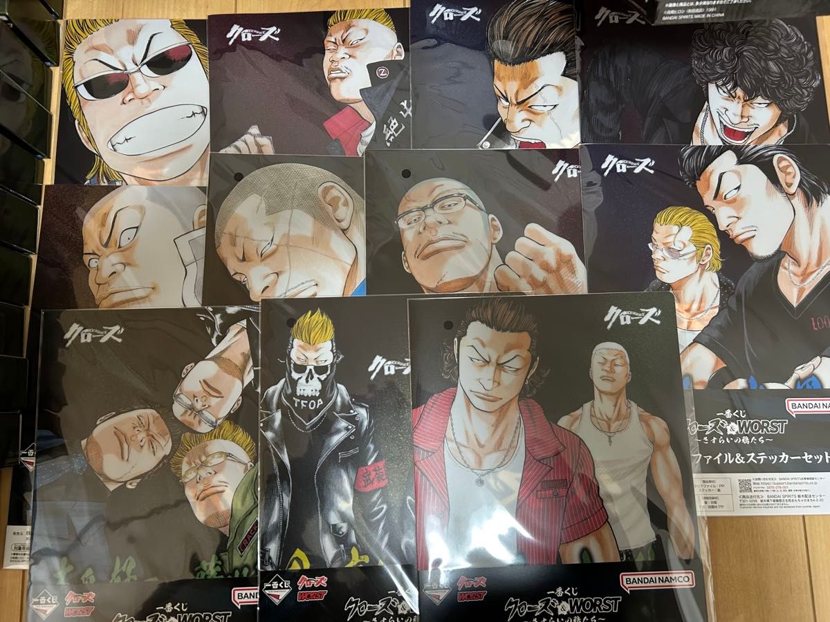 一番くじ クローズ＆WORST A賞 C賞 ラストワン賞 他多数｜Yahoo!フリマ