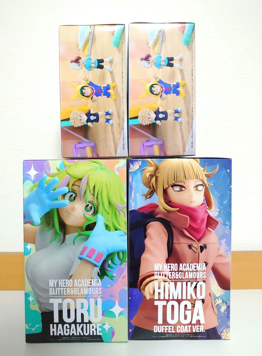 僕のヒーローアカデミア フィギュア 4点セット ちあぴこ 爆豪勝己 轟