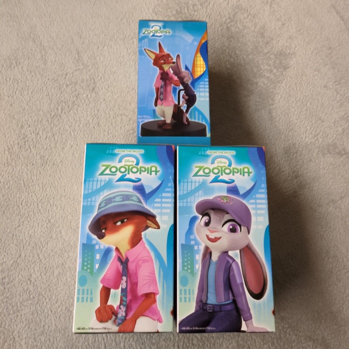 ズートピア2 モニタートップフィギュア ニック ジュディ 3種セット