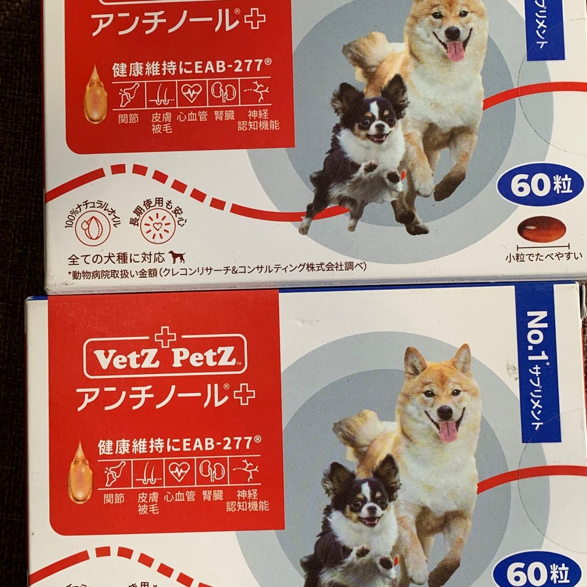 アンチノール プラス 犬用 60粒x2｜Yahoo!フリマ（旧PayPayフリマ）