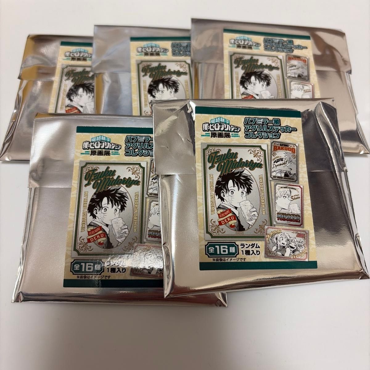 僕のヒーローアカデミア ヒロアカ パブミラー風アクリルステッカー