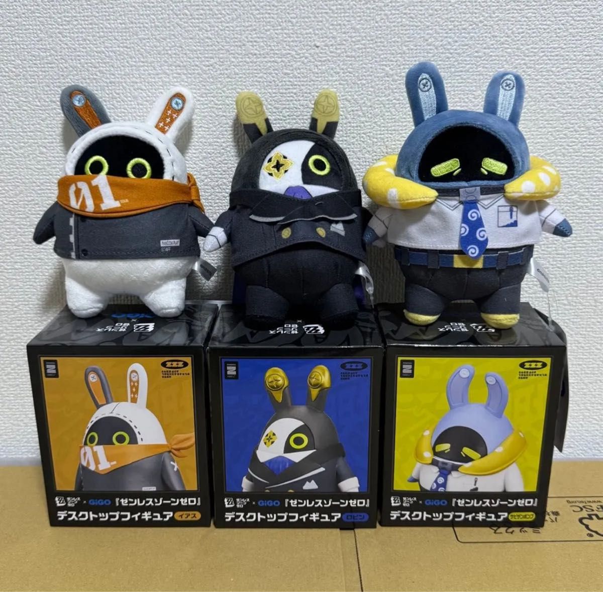 ゼンレスゾーンゼロ ボンプ デスクトップフィギュア ぬいぐるみ 全種