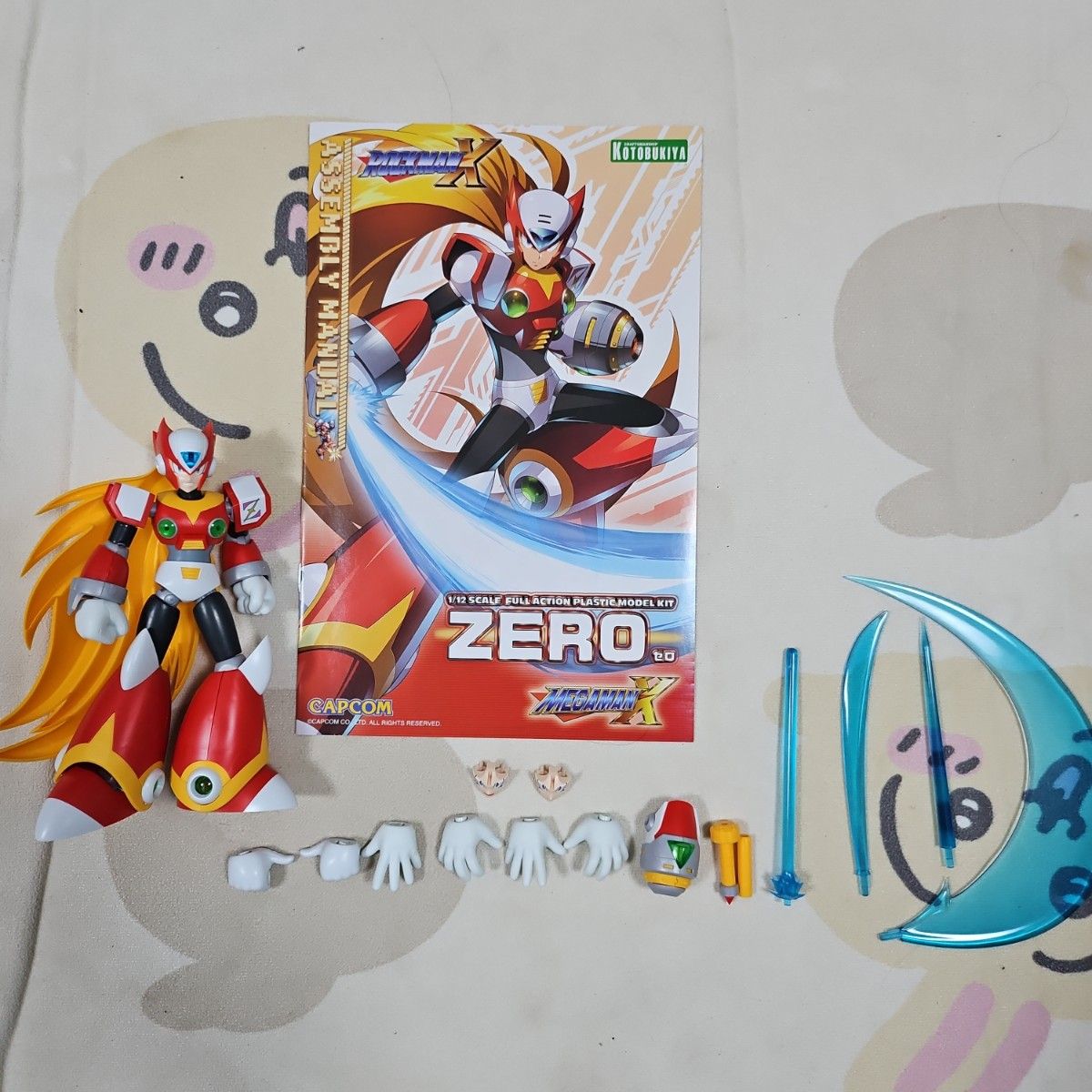 組立済】コトブキヤ ロックマンX ゼロ プラモデル 壽屋 フィギュア