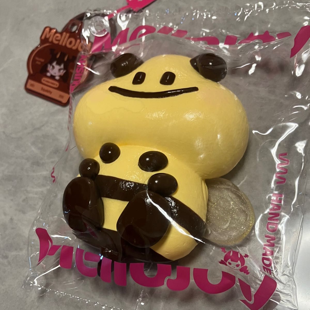 Mellojoy メロジョイ ハチ丸 アニマルシリーズ スクイーズ Mellojoy